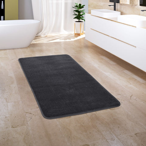Memory Foam Bath Mat – Soft & Durable – Embossed Patterns – Spa Comfort