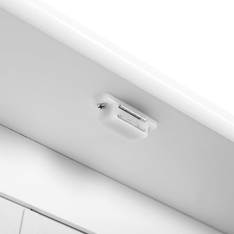 Rootz Wall Mirror Bathroom Shelf - Vanity Mirror - Reflective Cabinet - Adjustable Shelf - 56L x 13W x 58H cm