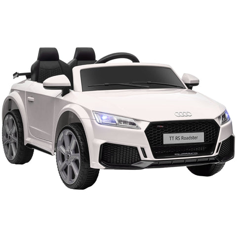 Rootz Kids Electric Sports Car - Ride-On Toy Car - Children's Vehicle - Realistic Design - MP3 Player - Remote Control - White - 102cm x 60cm x 44cm