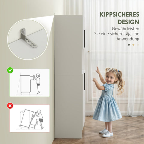 Rootz Kitchen Cabinet - Pantry Storage - Cupboard Organizer - Maximizes Space - 79b x 40t x 175H cm