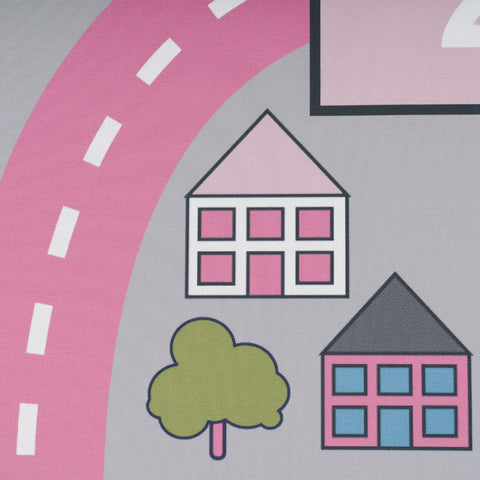 Children's Play Rug - City Streets Design – Durable & Soft – Easy Clean – Imagination Boost