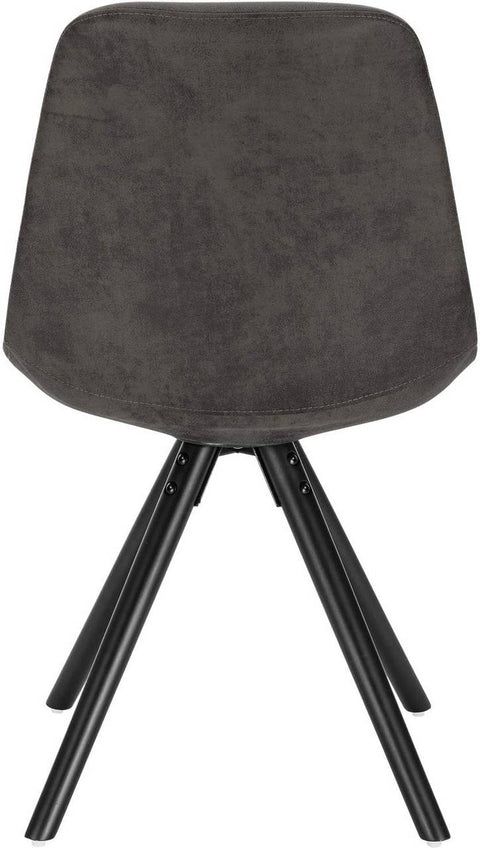 Rootz Dining Chair - Upholstered Chair - Wooden Legs - Ergonomic Design - 85cm x 44.5cm x 83cm