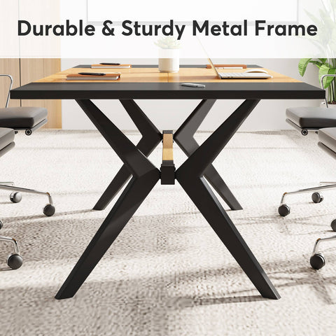 Rootz Modern Office Desk - Executive Desk - Computer Workstation - Spacious Surface - 160cm x 80cm x 75cm