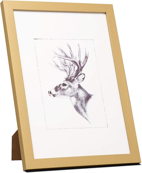 Rootz 10 Set Picture Frame - Photo Gallery - MDF Frames - Moisture & Dust Resistant - Dimensions 15x20 cm - Elegant Home Decor