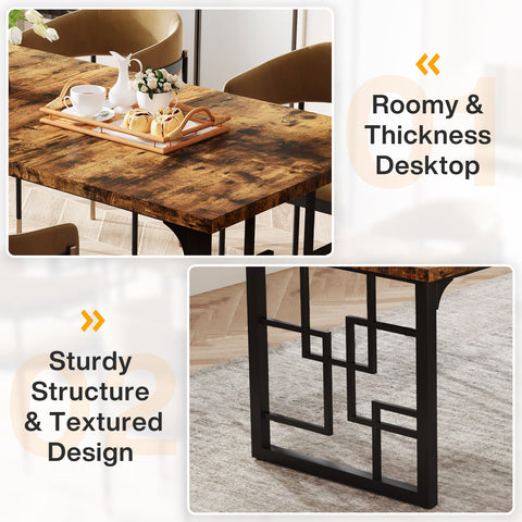 Rootz Executive Desk - Workstation - Office Desk - Sturdy and Spacious - 160 cm Length x 80 cm Width x 75 cm Height - Ergonomic Design