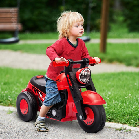 Rootz Toddler Ride-On Motorcycle Car - Kids Vehicle - Baby Push Car - Enhances Walking Skills - 80L x 35.5W x 42H cm