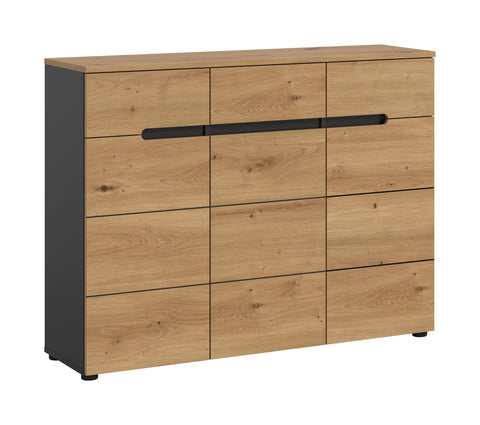 Rootz Shoe Cabinet - Shoe Storage - Footwear Organizer - Durable & Stable - 94cm x 120cm x 37cm