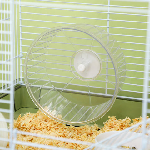 Rootz Hamster Cage - Rodent Cage - Small Pet Habitat - Exciting Tunnel System - 58 x 32 x 31 cm - Grey