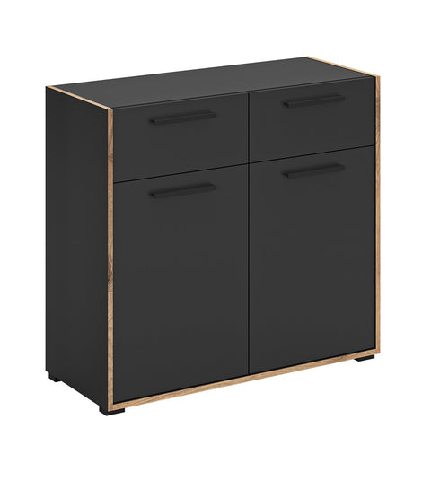 Rootz Chest of Drawers - Storage Cabinet - Dresser - Easy-Care Surfaces - 95cm x 86cm x 37cm