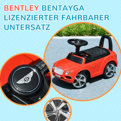 Rootz Bentley Bentayga Ride-On Car - Children's Car - Toddler Vehicle - Interactive Play - 67cm x 29cm x 39cm