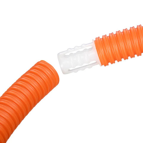 Rootz Dog Agility Set - 1 Hoop - Dog Course - 2 Tunnels - 2 Hurdles - U-shaped Ground Spike - Carry Bag - Plastic-ABS-oxford - White-orange-blue - 321 cm x 63c m x 93 cm