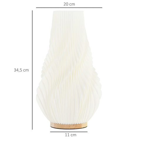 Rootz Smart Table Lamp with App Control - Alexa Lamp - Voice-Controlled Light - 3D Printing - 20cm x 20cm x 34.5cm