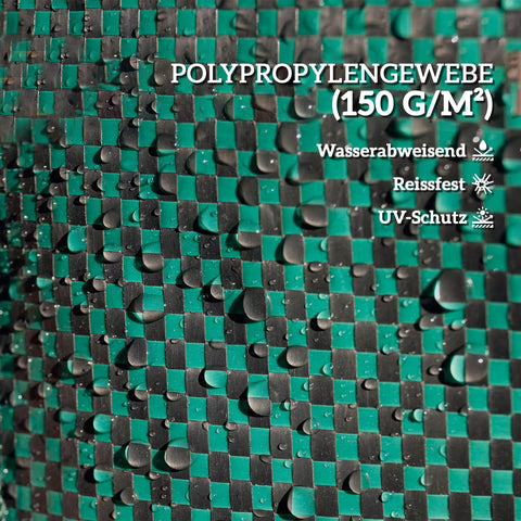 Rootz 3 Pack 300L Garden Waste Bags - Leaf Bags - Waterproof Garden Sack - UV Protection - Ø67 x 84H cm