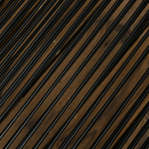 Rootz Outdoor Dining Set - Garden Set - 5 Piece Polyrattan Seat Cushion - Weatherproof - Black + Grey - 110cm x 110cm x 75cm