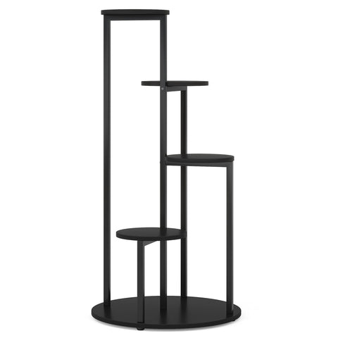Rootz 4-Tier Plant Stand - Flower Display - Plant Holder - Sturdy & Rotatable - 50cm x 50cm x 104cm