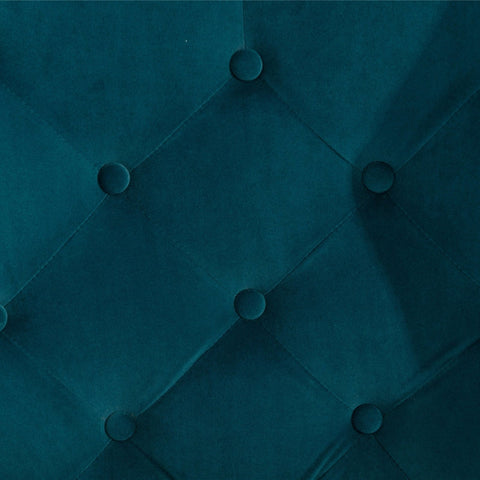 Rootz Velvet Armchair - Living Room Chair - Trendy Seating - High-Quality Comfort - 96cm x 69cm x 70cm