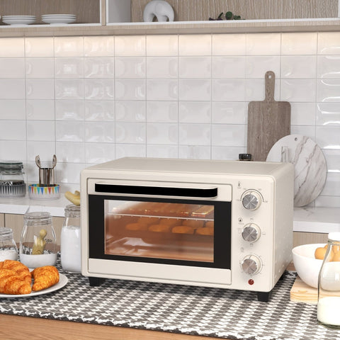 Rootz Toaster Oven - Mini Oven - Countertop Oven - Versatile Cooking - 21L Capacity - 46cm x 38.5cm x 29cm