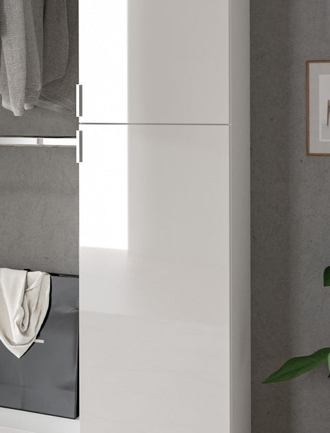 Rootz Wardrobe Combination - Closet Set - Storage Organizer - Space-Saving Design - 262cm x 191cm x 37cm