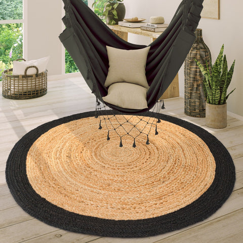 Jute Rug – Natural Fiber – Durable & Stylish – Handcrafted & Ethical