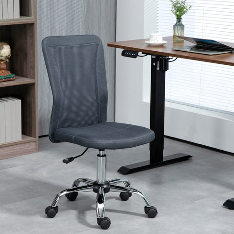 Rootz Ergonomic Office Chair - Desk Chair - Swivel Chair - Height Adjustable - 43L x 58W x 90-100H cm