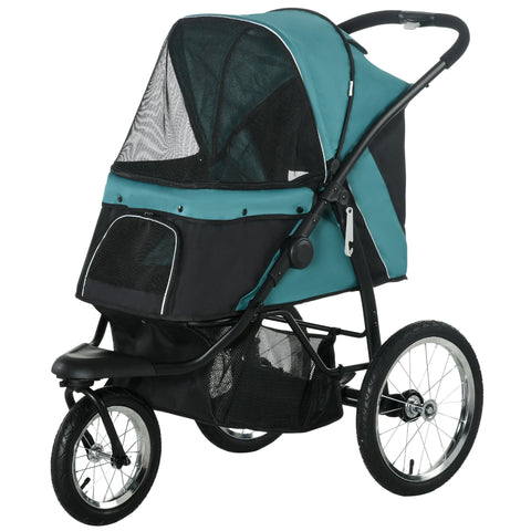 Rootz Dog Car - Hundebuggy - Pet Stroller - Sun Protection - Foldable Design - 111 x 58 x 107 cm