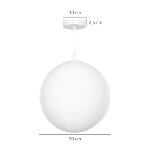 Rootz Moon Lamp - 3D Printing - App Controlled - Music-Compatible - Dynamic Light Modes - 30cm x 30cm x 30cm