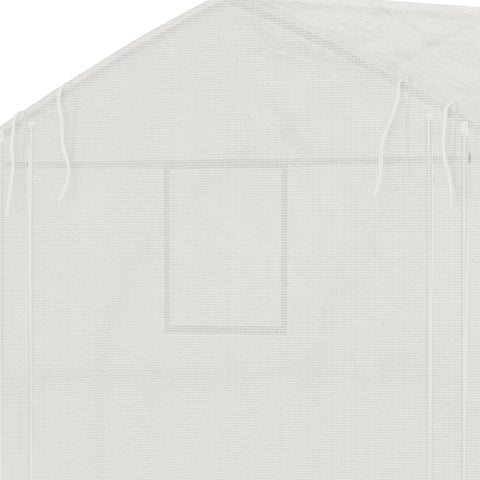 Rootz 10.4 m² Garden Tunnel Greenhouse - Plant Shelter - UV Protected Plant Nursery - Extends Growth Season - 350cm x 300cm x 200cm