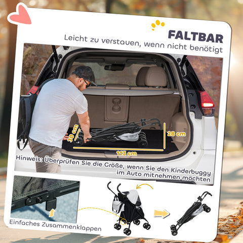 Rootz Pet Car Dog Car - Cat Car - Pet Buggy - Security Lines & Power Windows - 76L x 44B x 103H cm