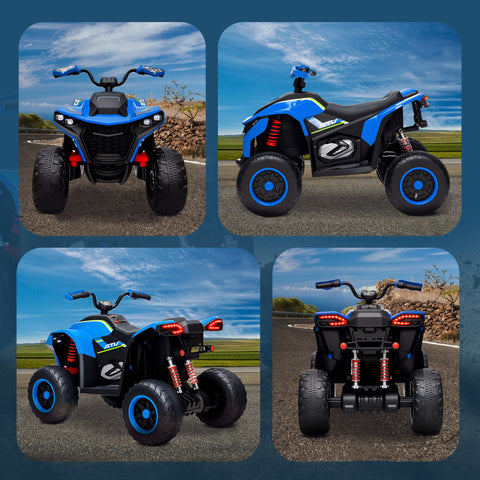 Rootz Elektroquad for Kids - Children's Quad - Electric Ride-On - Dual Engines - 101cm x 69cm x 75cm