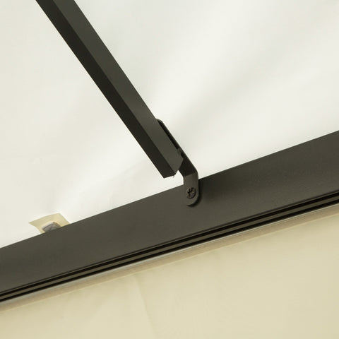 Rootz Garden Pavilion Barnum - Patio Canopy - Outdoor Gazebo - Protection from Sun & Insects - 390cm x 290cm x 270cm