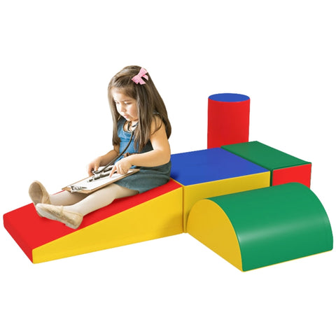 Rootz Soft Building Blocks Set - Toy Cubes - Education Toy - Motor Skill Development - 40.6cm x 40.6cm x 20.3cm - EPE Foam