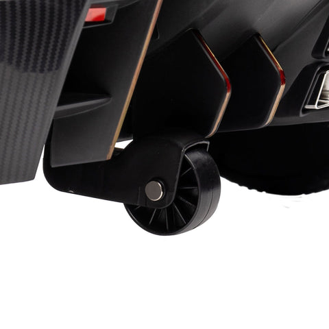 Rootz Electric Children's Car - Licensed Lamborghini Veneno - Kids Ride-On Car - Wing Doors - Music Player - Remote Control - 111cm x 61cm x 45cm - Pink