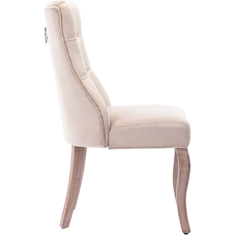 Rootz High Back Dining Chair - Modern Seating - Upholstered Chair - Exceptional Comfort - 51L x 47W x 97H cm