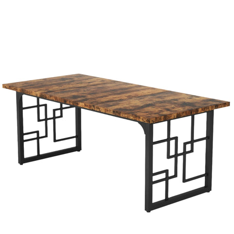 Rootz Executive Desk - Workstation - Office Desk - Sturdy and Spacious - 160 cm Length x 80 cm Width x 75 cm Height - Ergonomic Design