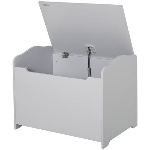 Rootz Toy Box for Children - Storage Chest - Kids Organizer - Pneumatic Support - 60L x 40W x 48H cm