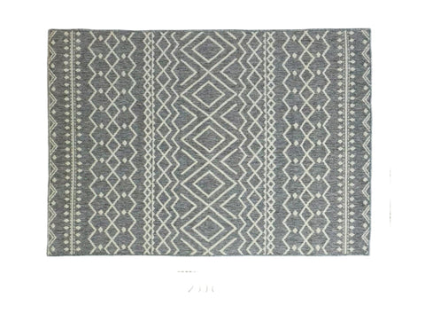 Rootz Indoor Outdoor Carpet - Boho Rug - Geometric Mat - Easy to Clean - 200cm x 140cm x 0.5cm