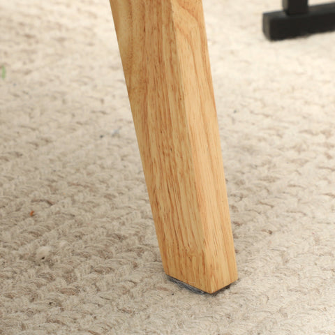 Rootz Lounge Chair - Single Seat - Cord Armchair - Mid-Century Modern Design - Comfort & Style - 59x67x79.5cm