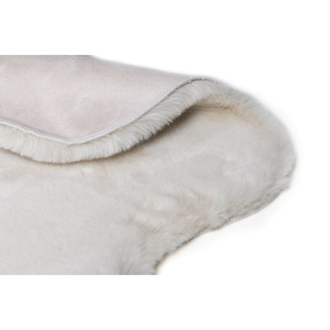 Rootz Faux Fur Rug - Shaggy Carpet - Cozy Floor Covering - Soft & Comfortable - 80cm x 55cm x 3cm