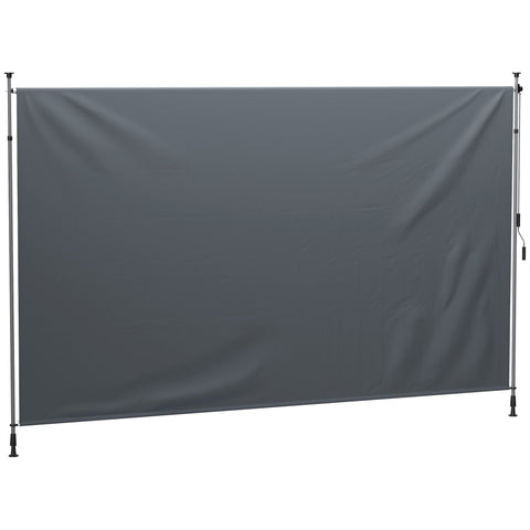 Rootz Klemmmarkise Joint Arm Awning - Outdoor Awning - Sun Protection - UPF30+ Coating - 400cm x 221-311cm