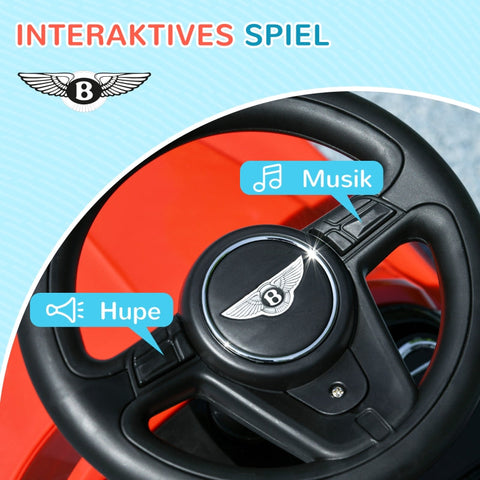 Rootz Bentley Bentayga Ride-On Car - Children's Car - Toddler Vehicle - Interactive Play - 67cm x 29cm x 39cm