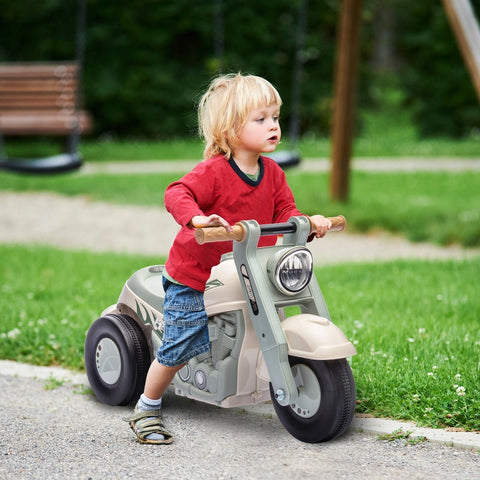 Rootz Toddler Ride-On Motorcycle - Bubble Car - Music Car - Promotes Walking - 80cm x 35.5cm x 42cm