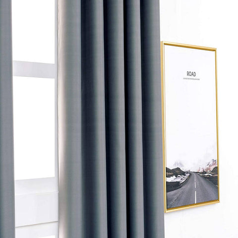 Rootz Premium verduisteringsgordijnen - verduisterende gordijnen - geluidsreducerende panelen - energiezuinig - 100% polyester - 168 cm x 229 cm