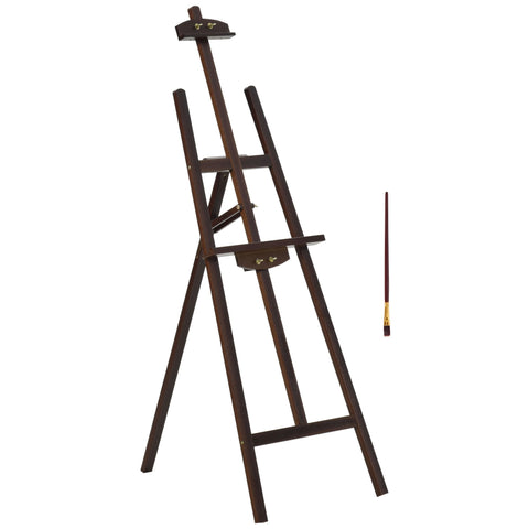 Rootz Height Adjustable Easel - Painting Easel - Art Stand - Optimal Comfort - 51.5cm x 71.5cm x 134.5cm