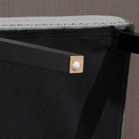 Rootz Dining Chairs Set of 2 - Kitchen Chairs - Upholstered Dining Seats - Elegant Nail Head Moldings - Exceptional Comfort - 47W x 63.5D x 103.5H cm