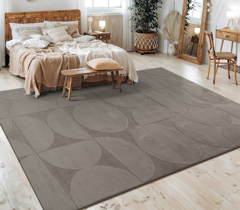 Soft Short Pile Rug – Durable, Easy-Clean – Modern & Geometric Patterns