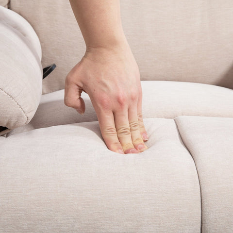 Rootz Massage Chair - TV Armchair - Recliner Chair - Luxury Fabric - Heat Function - 98cm x 90cm x 98cm