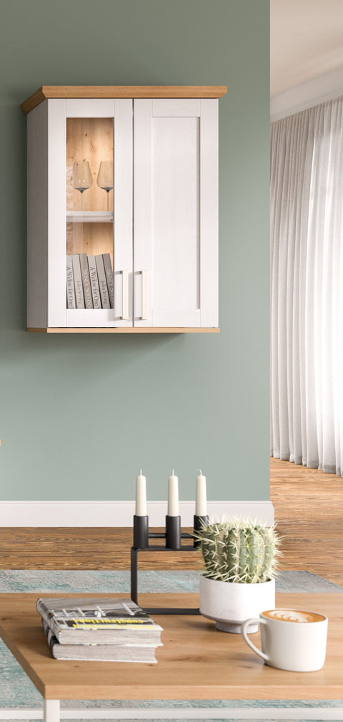 {"title":"Rootz Display Cabinet - Storage Unit - Shelf Organizer - Adjustable Shelf - W64 x H88 x D37 cm"}