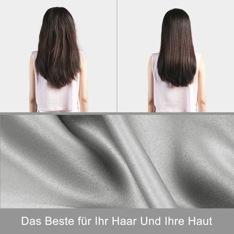 Rootz 2 Set Satin Pillow Covers - Soft Pillow Covers - Silky Pillowcases - Hair and Skin Care - 50x70 cm