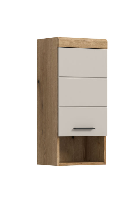 Rootz Wall-Mounted Base Cabinet - Storage Unit - Organizer - Compact Design - MDF Front - 37x79x24cm