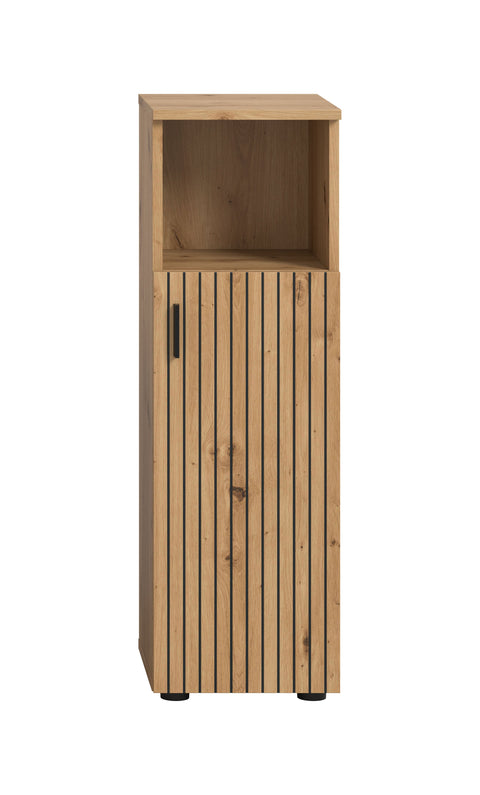 Rootz Bathroom Cabinet - Storage Cupboard - Bathroom Organizer - High-Quality, Easy-Care - 30x95x30cm